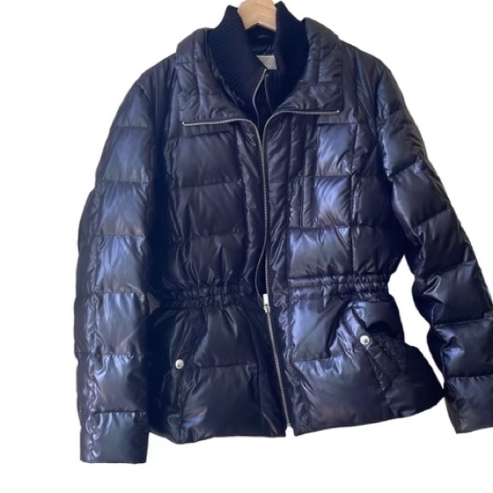 NWOT Micheal Kors Down Puffer Black Coat Jacket Size:XL